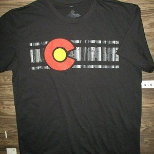 Colorado Rockies T-Shirt LG Soft 50/50